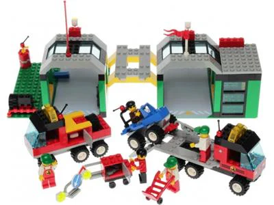 City: garage and crane engineering vehicle 乐高 LEGO 6434