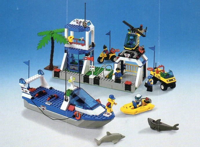 Coast Guard headquarters 乐高 LEGO 6435 image 1