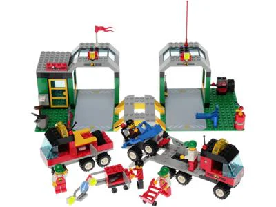City: garage and crane engineering vehicle 乐高 LEGO 6434 image 2