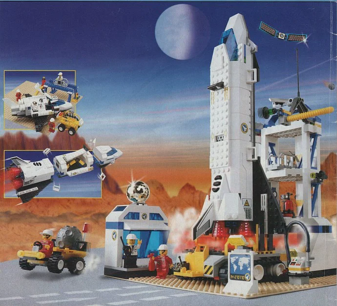 Space Station: Rocket Launch Base 乐高 LEGO 6456 image 1