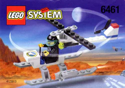 Space station: surveillance helicopter