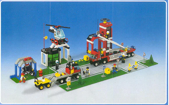 City: Super Rescue Scenario 乐高 LEGO 6464 image 1