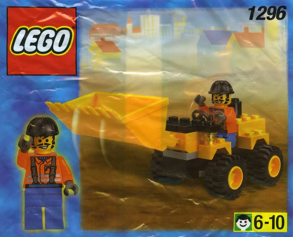 Backhoe 乐高 LEGO 1296