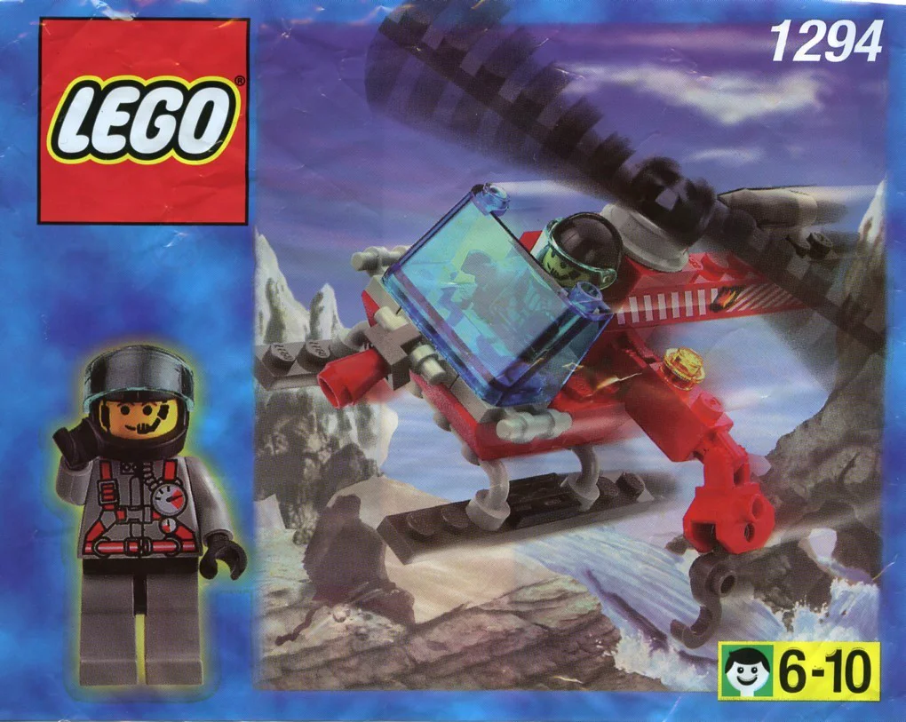 Fire helicopters LEGO 1294
