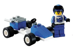 Racing: Blue Car