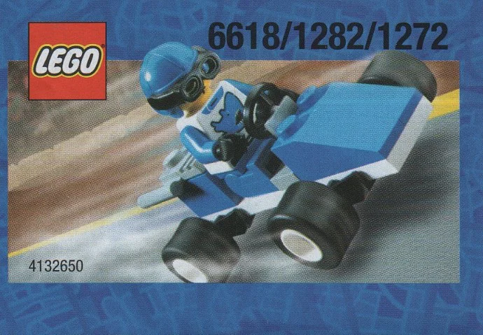Racing: Blue Car 乐高 LEGO 6618 image 1