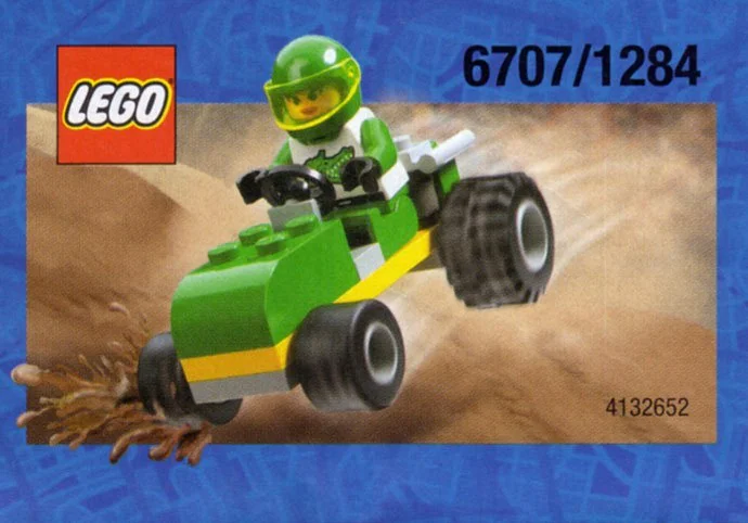 Off-road racing: green buggy 启蒙 QMAN/ENLIGHTEN/Keeppley 0264 image 2