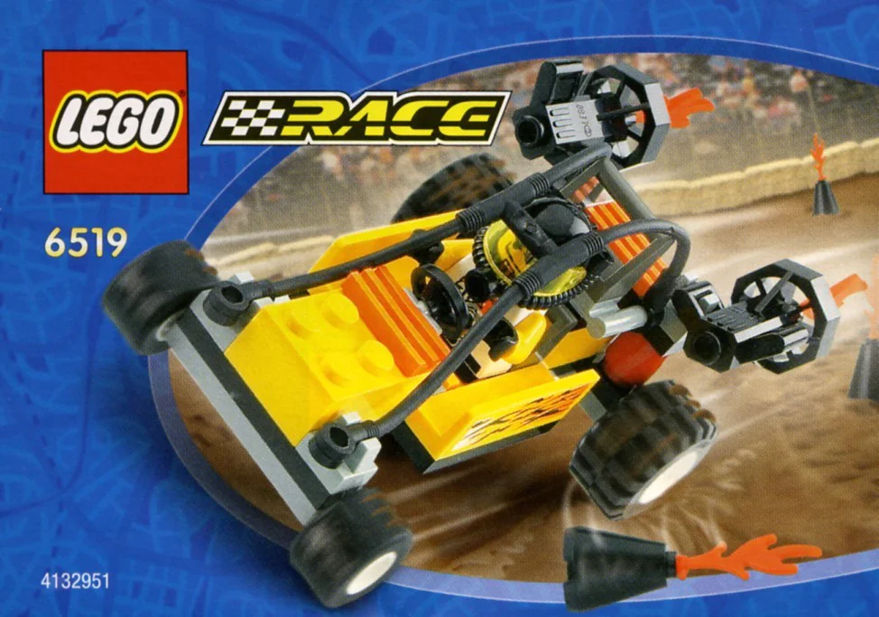 Turbocharged: Vortex Tiger Racing Car 乐高 LEGO 6519 image 1