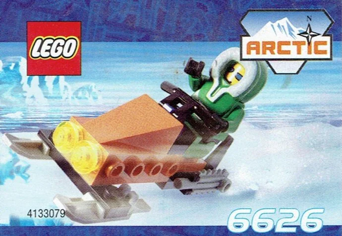 Arctic: Snowmobile 乐高 LEGO 6626-2 image 1