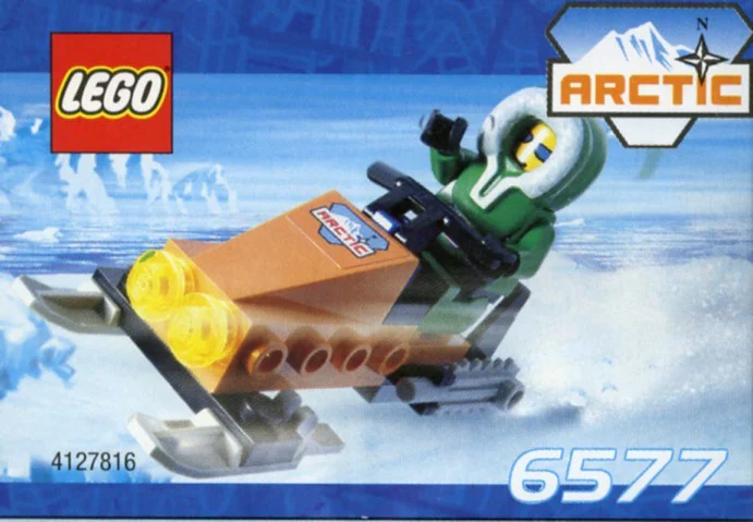 Arctic: Snowmobile 乐高 LEGO 6626-2 image 2