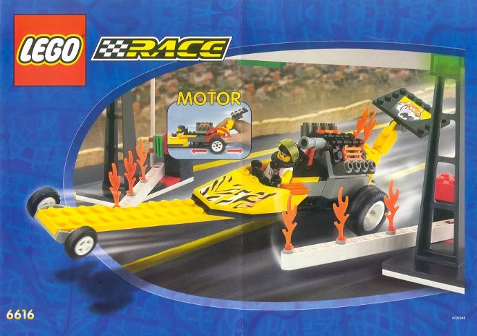 Race: High-speed rocket racing 乐高 LEGO 6616 image 1