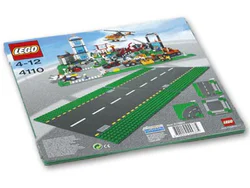 Straight road base plate
