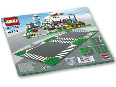 Crosswalk plate 乐高 LEGO 4111