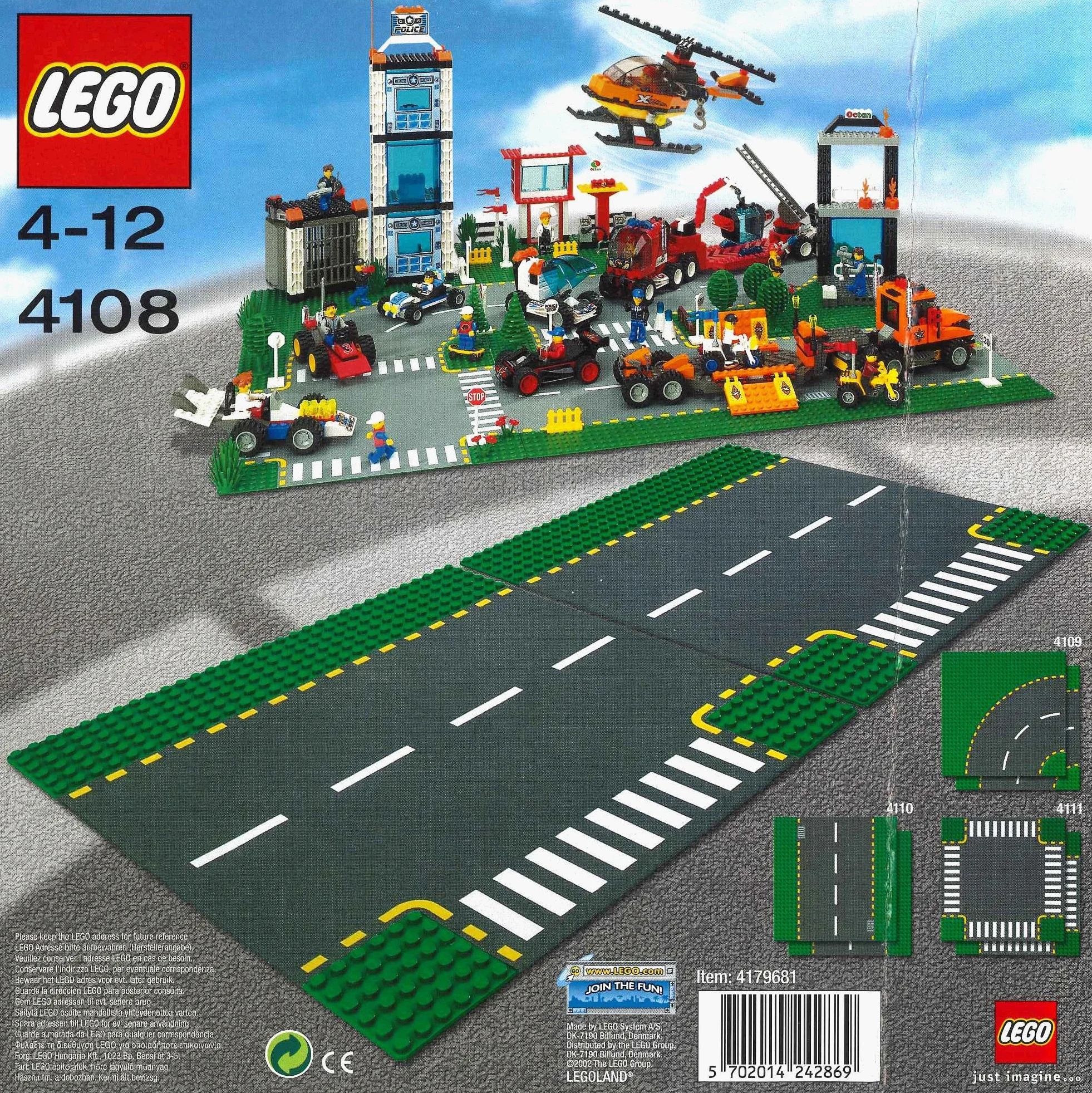 T-TYPE FLOOR 乐高 LEGO 4108