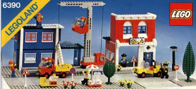 Store: Main Street of the town 乐高 LEGO 6390 image 2