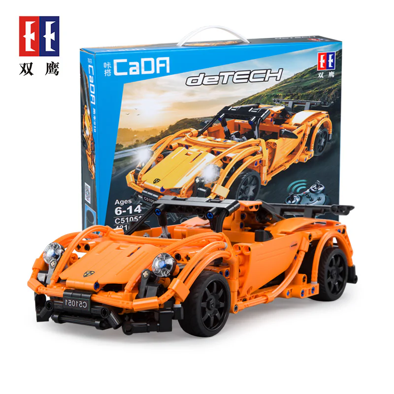 Porsche 918 咔搭 CaDA/双鹰 DoubleE C51051 image 4