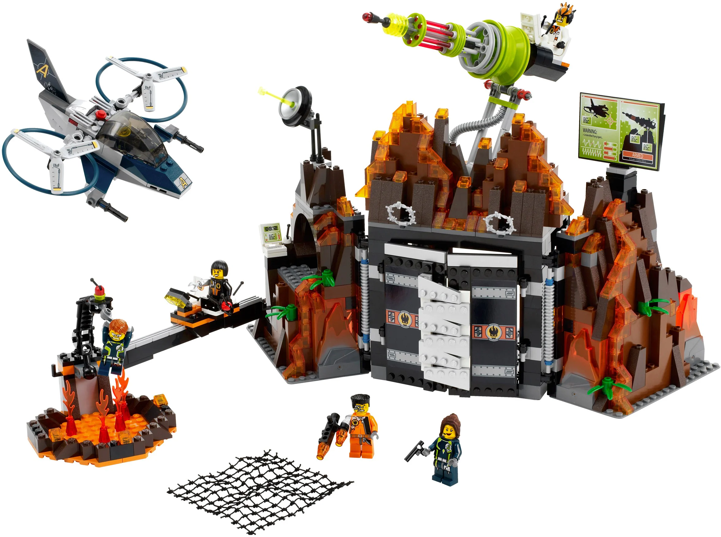Agent: Volcanic Base 乐高 LEGO 8637