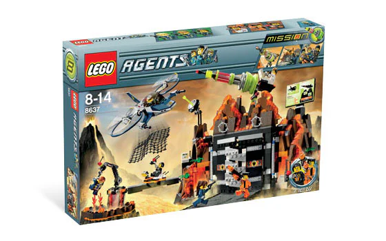 Agent: Volcanic Base 乐高 LEGO 8637 image 1