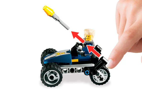 Agent: Goldtooth on the run 乐高 LEGO 8967 image 2