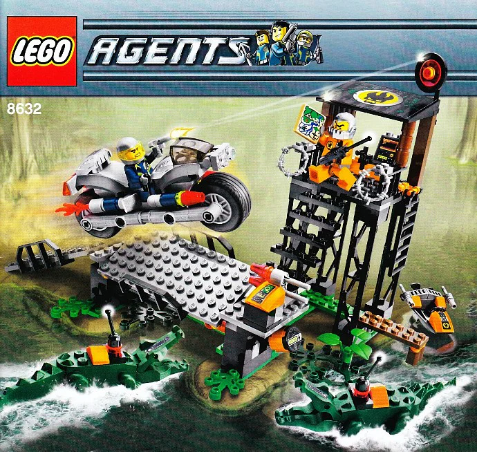 Agent: Swamp Crocodile Fighting 乐高 LEGO 8632 image 4
