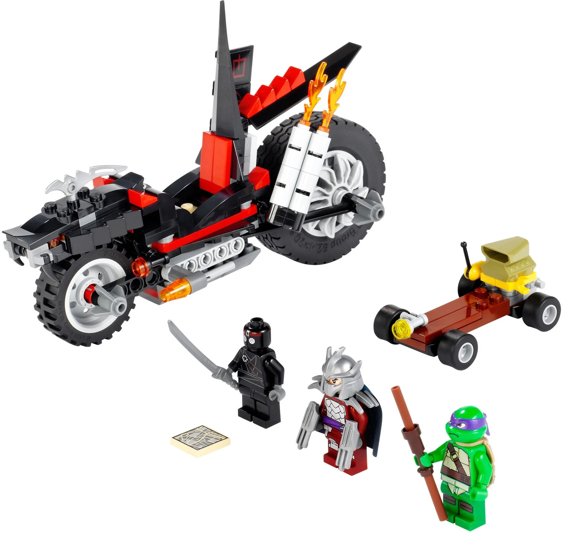 Teenage Mutant Ninja Turtles: Shredder's Turbo Motos 乐高 LEGO 79101