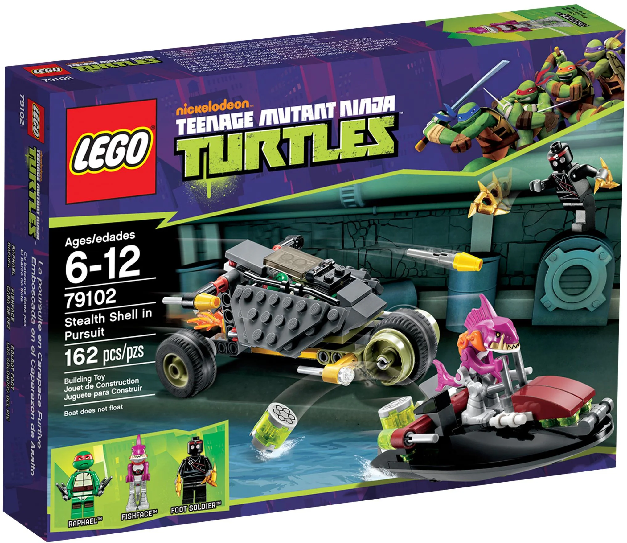 Teenage Mutant Ninja Turtles: Vanishing Pursuit Car Chase 乐高 LEGO 79102 image 1