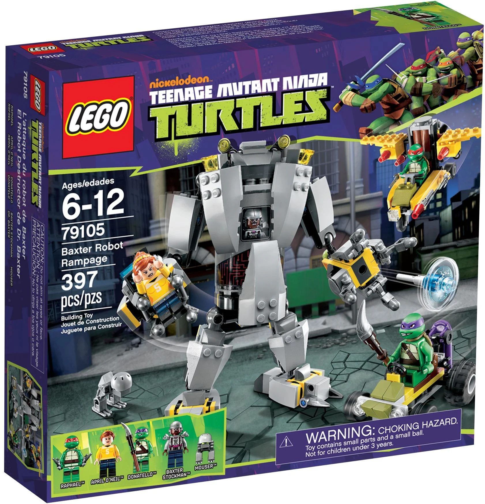 Teenage Mutant Ninja Turtles: Raph's Radical Baxter Bot 10209 image 1
