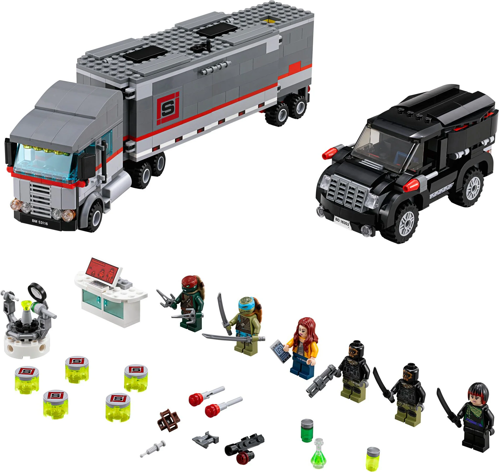 Teenage Mutant Ninja Turtles: Snowy Pursuit Battle 10277