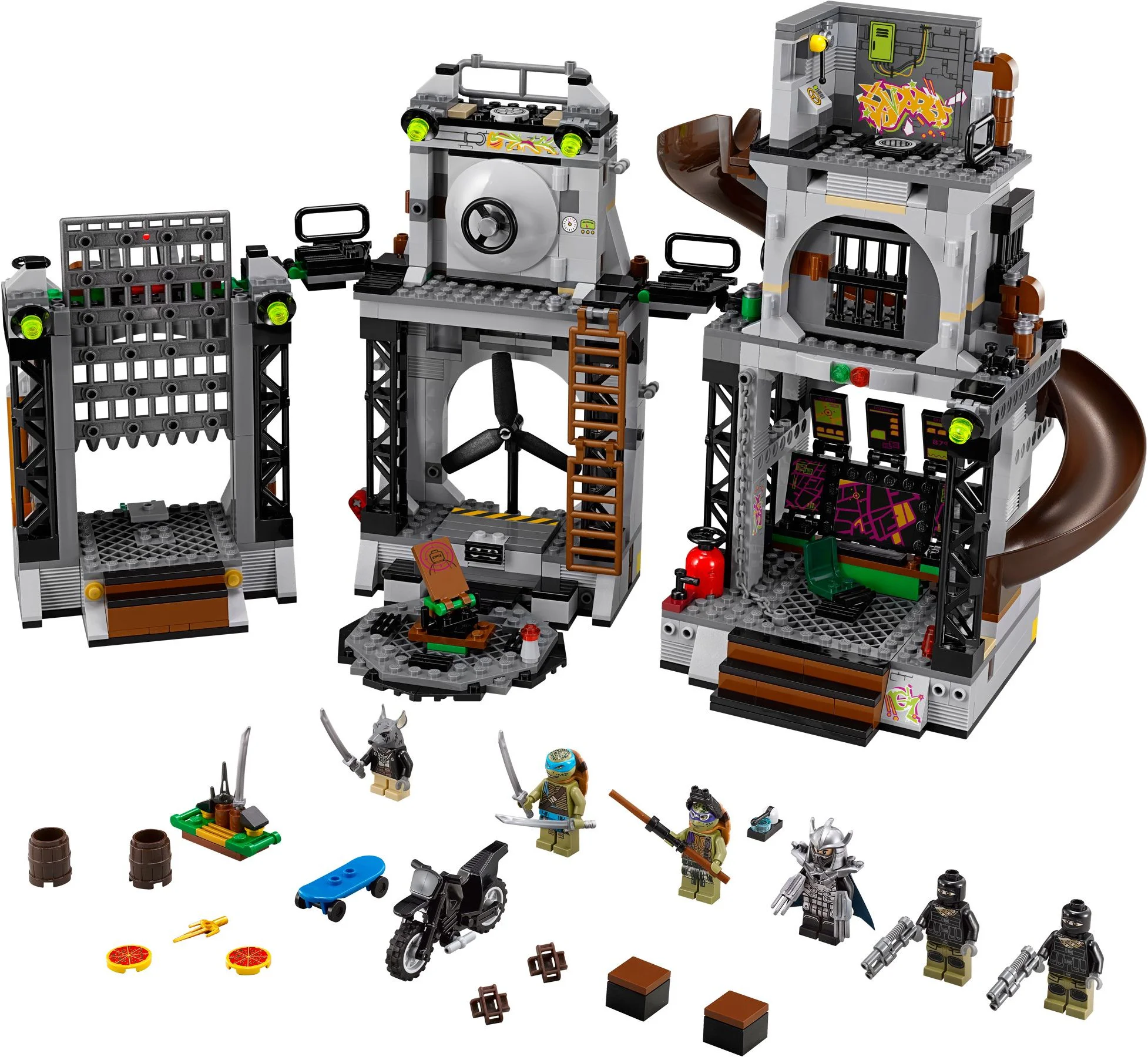 Teenage Mutant Ninja Turtles: Invasion of the Turtle Lair 乐高 LEGO 79117