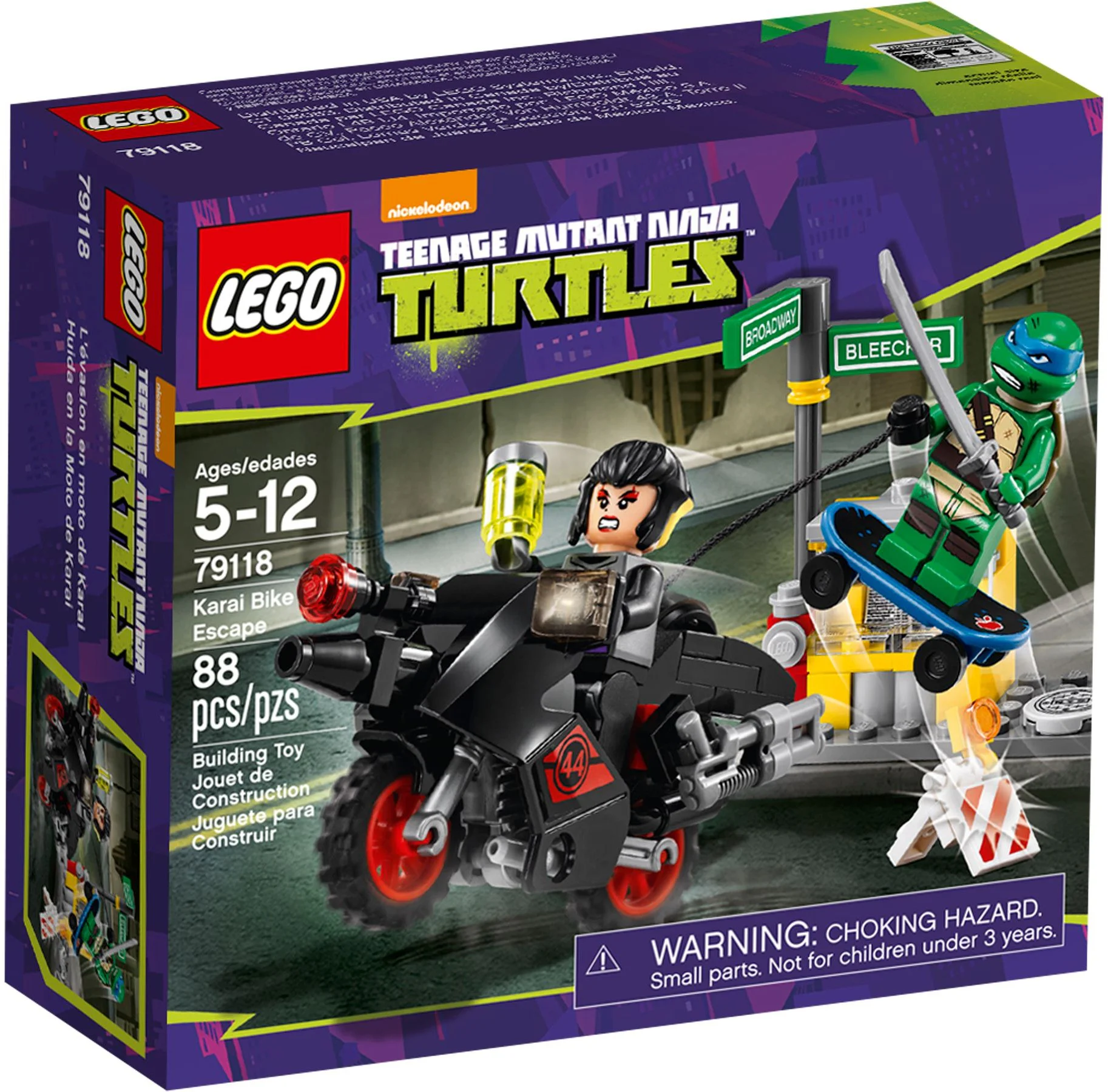 Teenage Mutant Ninja Turtles: Casey Jones' escape by motorcycle. 10261 image 1