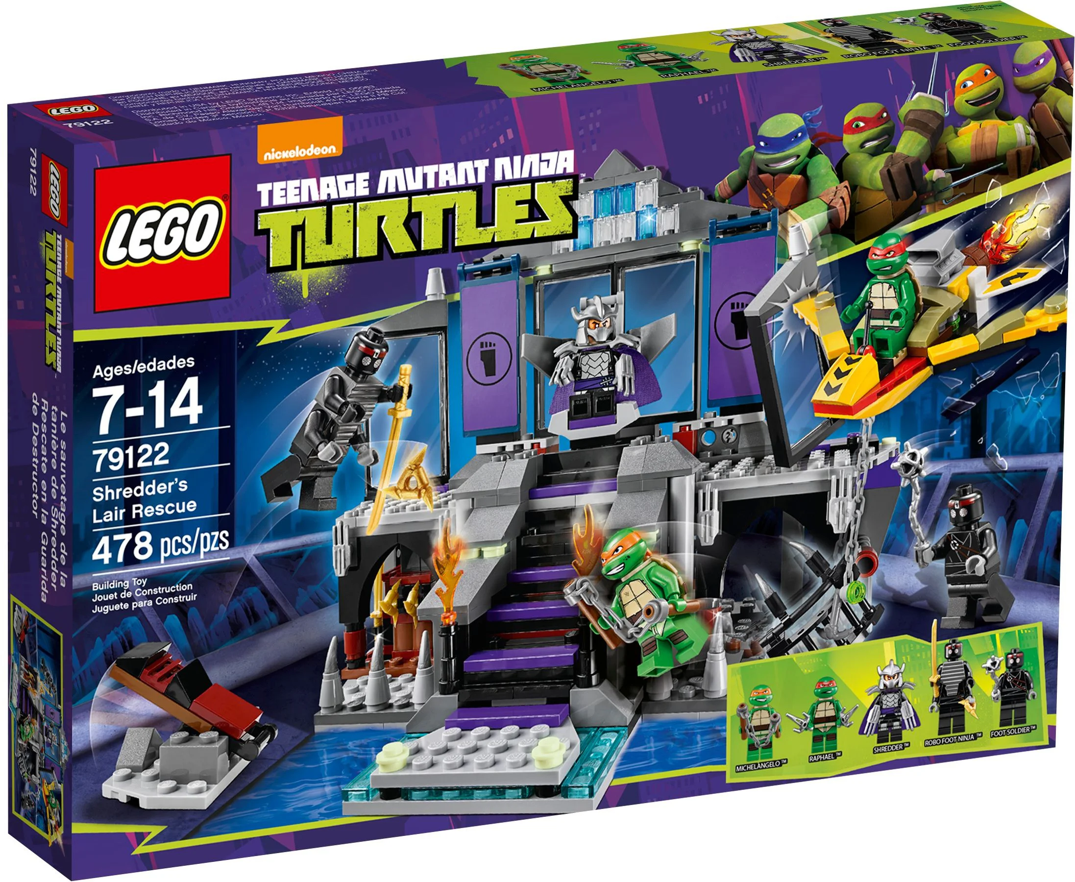 Teenage Mutant Ninja Turtles: Shredder's Lair Rescue Machine 10264 image 1