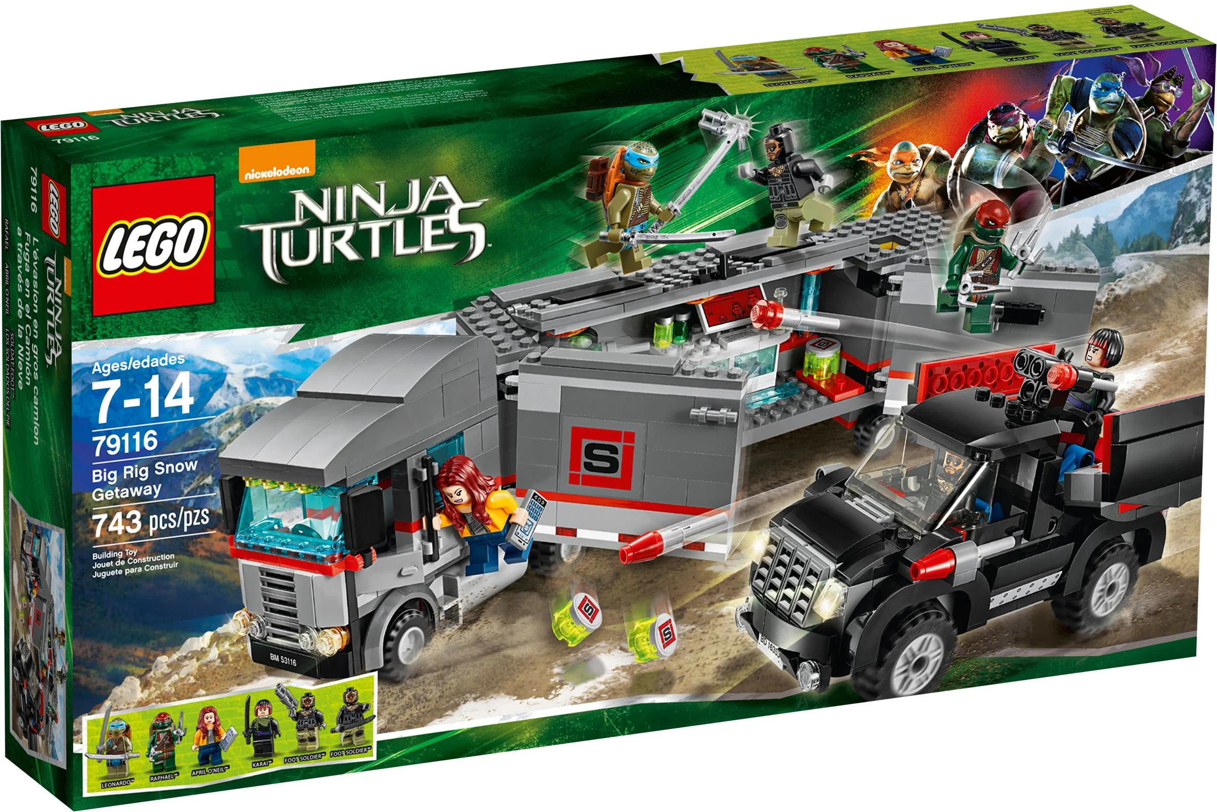 Teenage Mutant Ninja Turtles: Snowy Pursuit Battle 10277 image 5