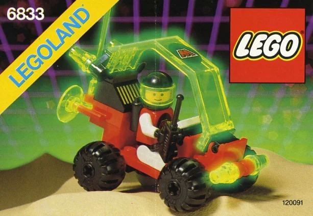 Space: beacon tracking vehicle 乐高 LEGO 6833 image 1