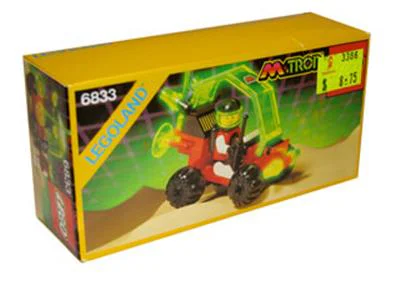 Space: beacon tracking vehicle 乐高 LEGO 6833 image 4