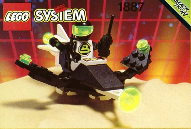 Space: patrol boats 乐高 LEGO 1887