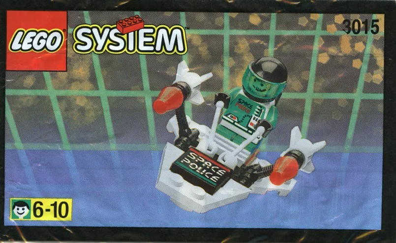Space: Space Patrol Boat, Space Police Car 乐高 LEGO 3015 image 1
