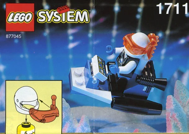 Ice Planet 2002: Ice Planet Skateboard 乐高 LEGO 1731 image 1