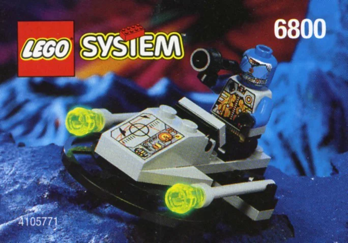 Unidentified Flying Object: Electronic Bomber, Space Glider Machine 乐高 LEGO 6800 image 1