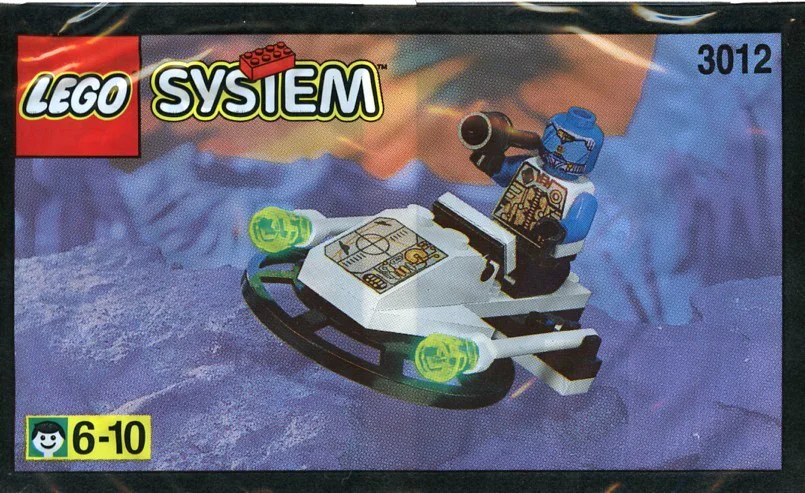 Unidentified Flying Object: Electronic Bomber, Space Glider Machine 乐高 LEGO 6800 image 3