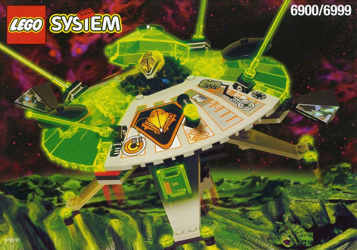 Space: Electronic Disc Flyer 乐高 LEGO 6999 image 1