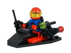 Galactic Spy: Jet Plane Through Space