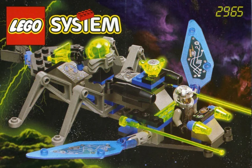 Dragonfly Space Insect: Helicopter Beetle 乐高 LEGO 2965 image 1