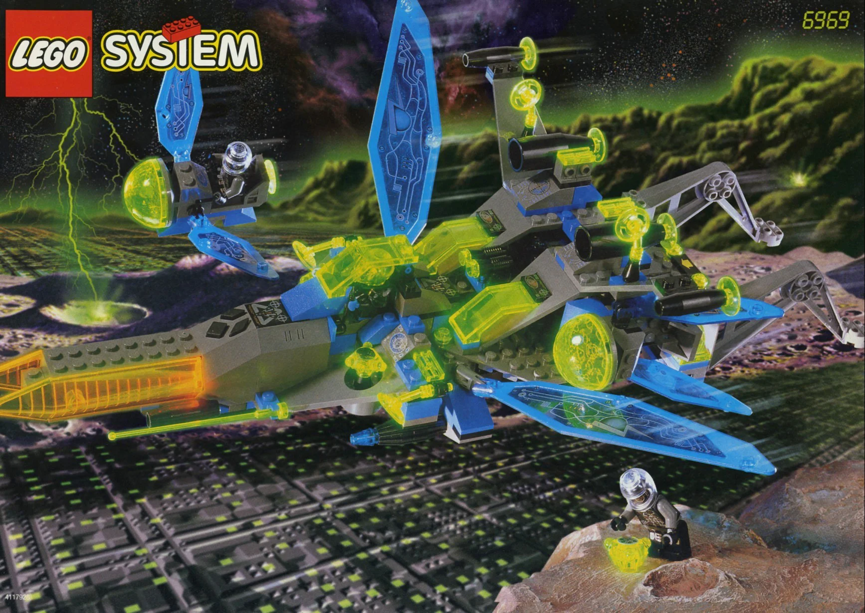 Space insects: stabbing planes 乐高 LEGO 6969