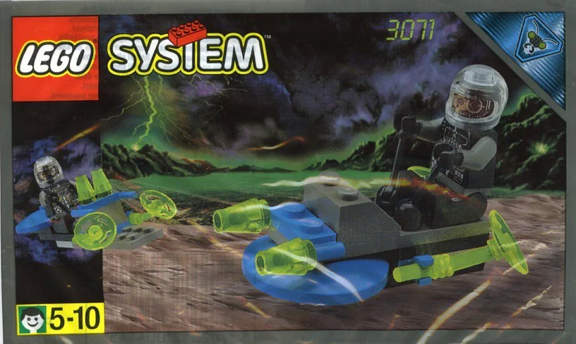 Space insects: light aircraft 乐高 LEGO 3071