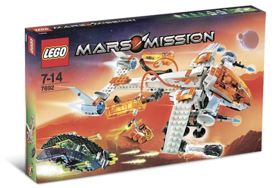MARS MISSION: MX-71 RECONNAISSANCE AIRCRAFT 乐高 LEGO 7692 image 1