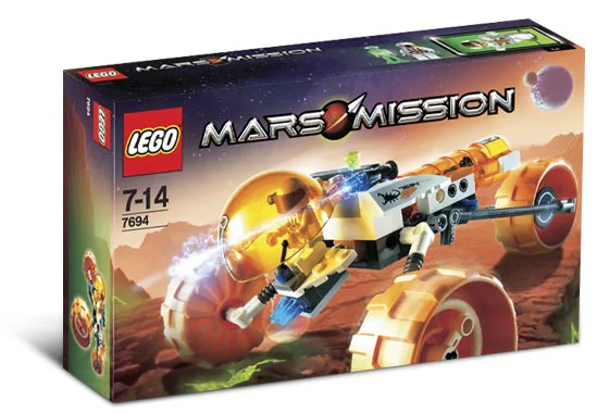 MARS MISSION: MT-31 MARS THREE-WHEELER 乐高 LEGO 7694 image 1