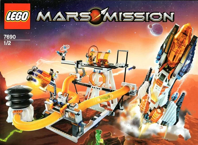 MISSION MARS: MB-01 FORTRESS FALCON 乐高 LEGO 7690 image 2