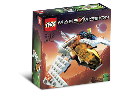 MARS MISSION: MX-11 KNIGHT OF FLIGHT 乐高 LEGO 7695 image 1