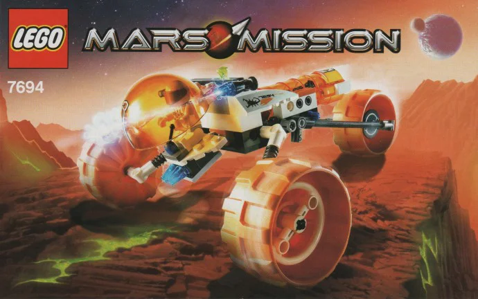 MARS MISSION: MT-31 MARS THREE-WHEELER 乐高 LEGO 7694 image 2
