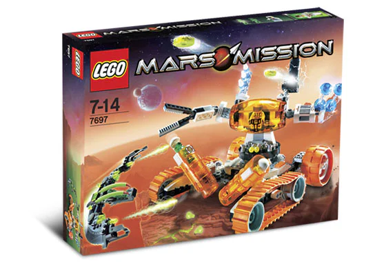 MARS MISSION: MT-51 AMBUSH TANK 乐高 LEGO 7697 image 1